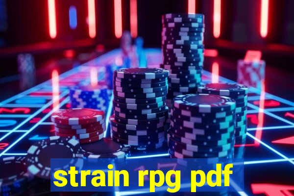 strain rpg pdf